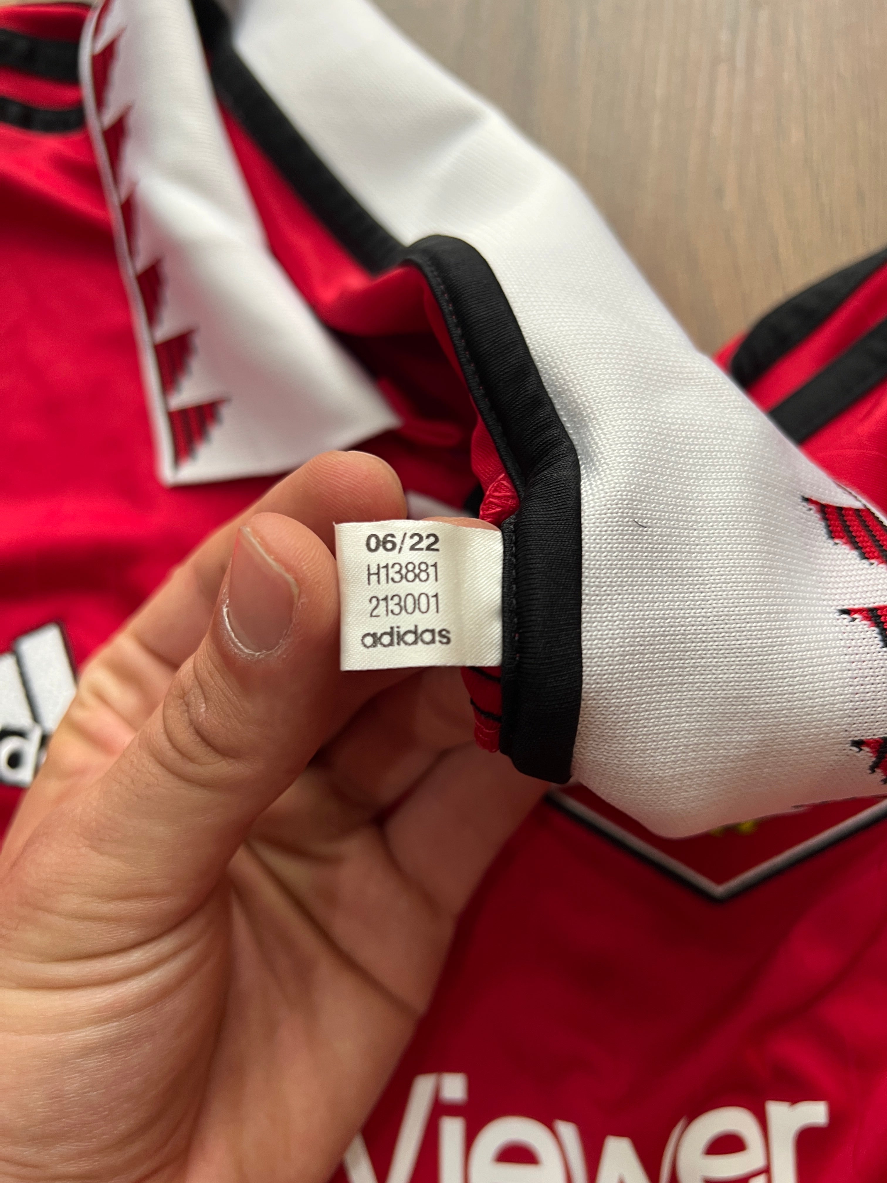Manchester United 2022/23 Home Jersey (XL)