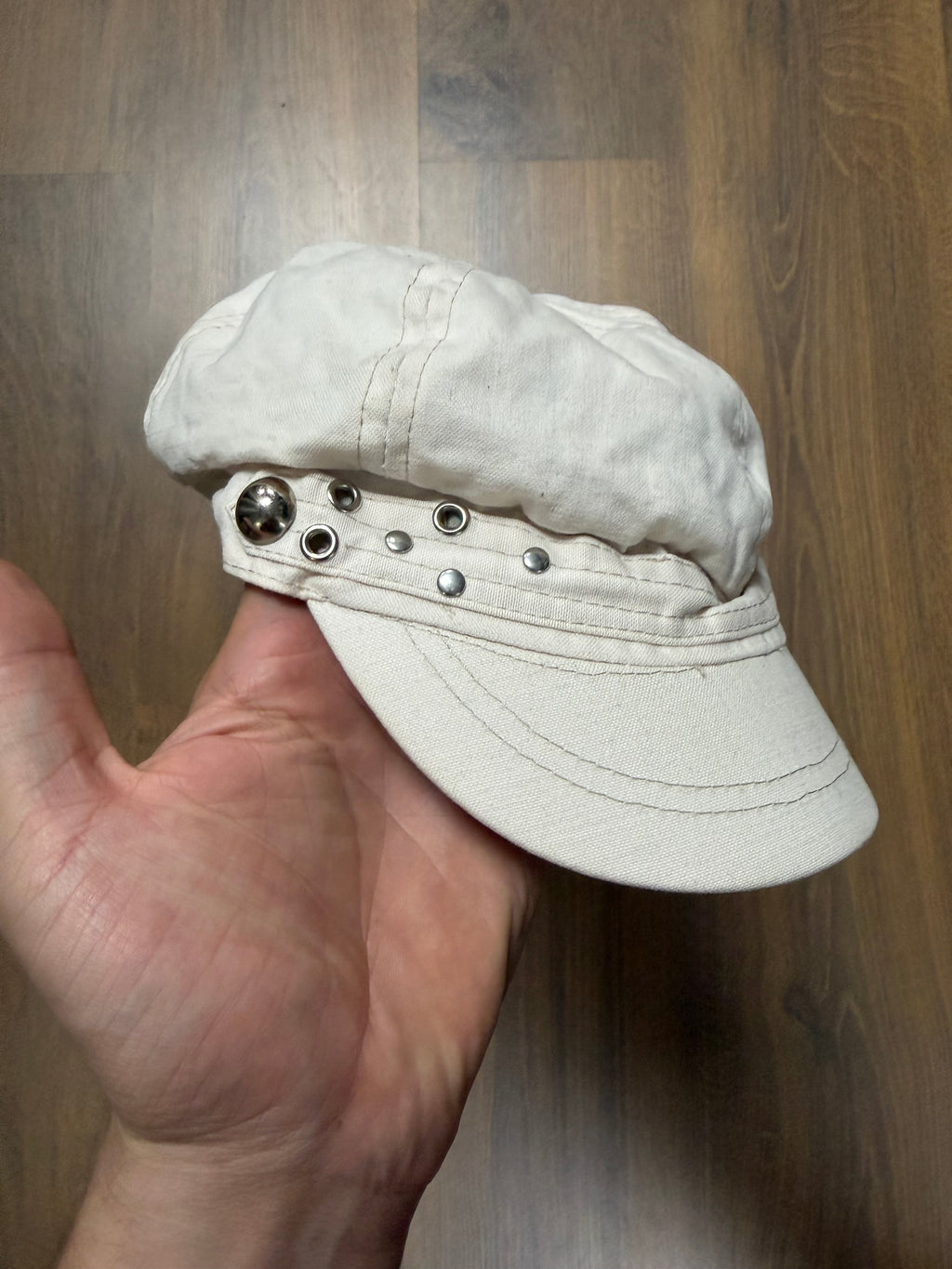 White Cadet Hat 🙋‍♀️