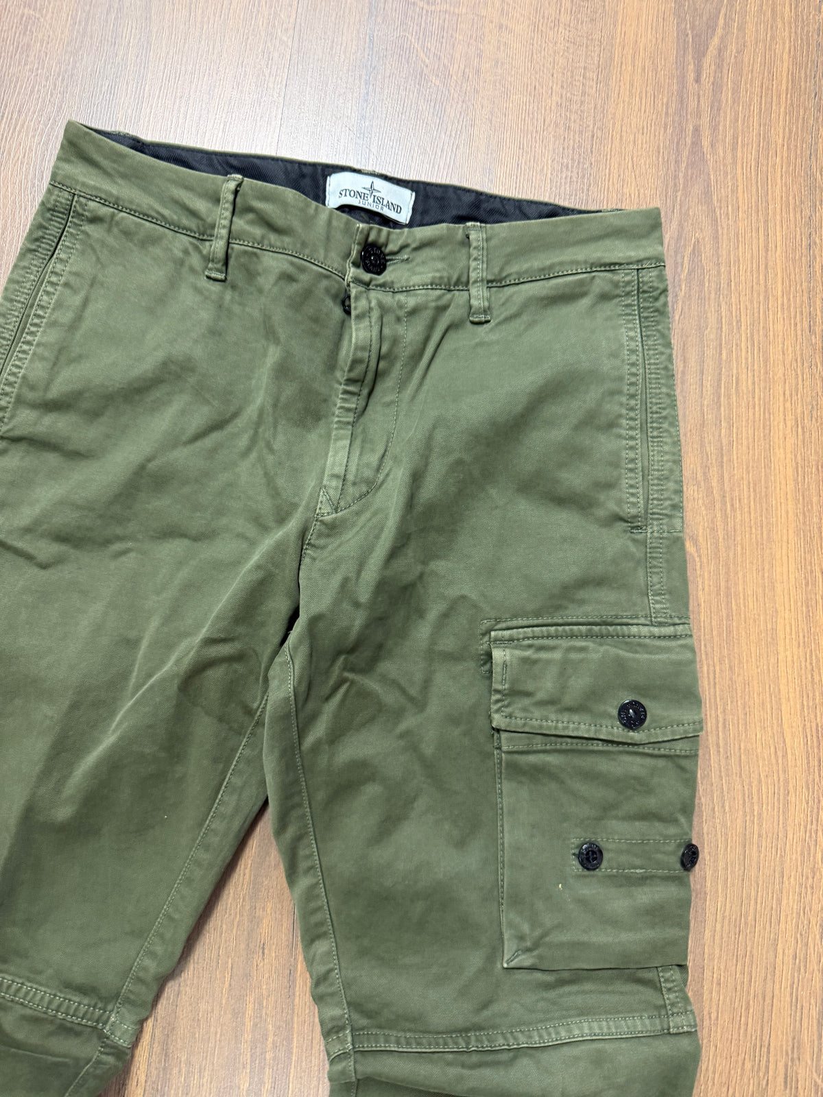 Stone Island Khaki Cargo Pants Junior (12Yrs)