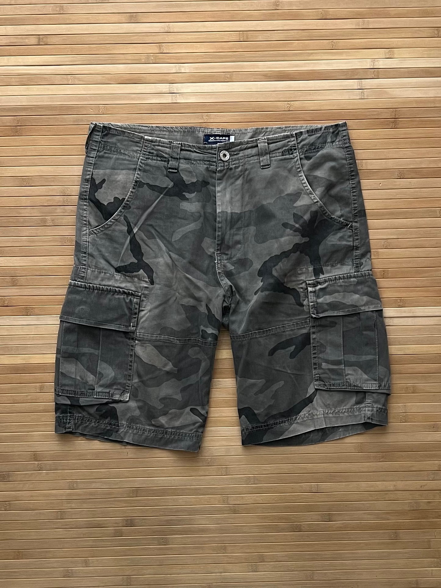 X-Cape Camo Cargo Shorts (34)