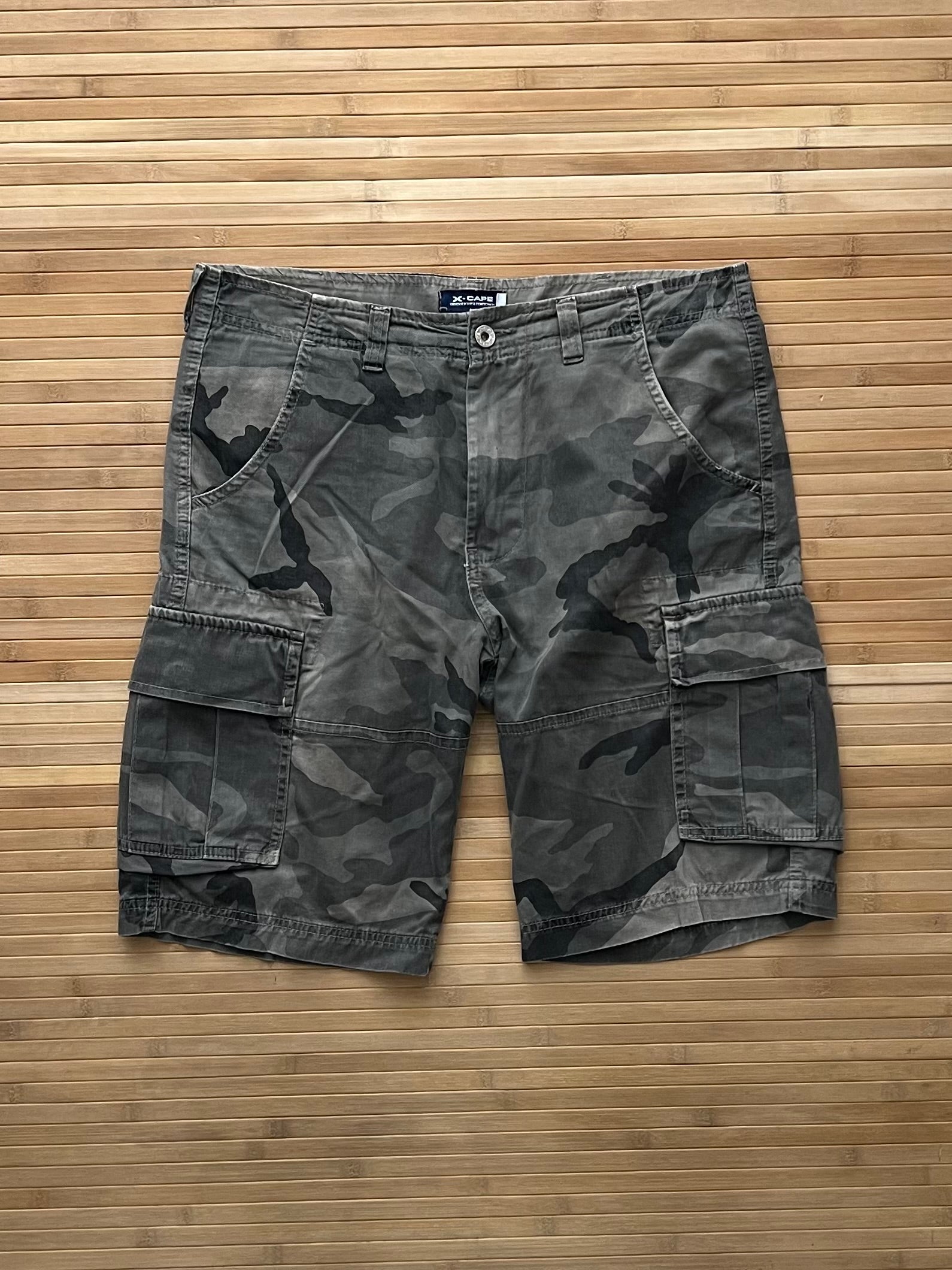 X-Cape Camo Cargo Shorts (34)