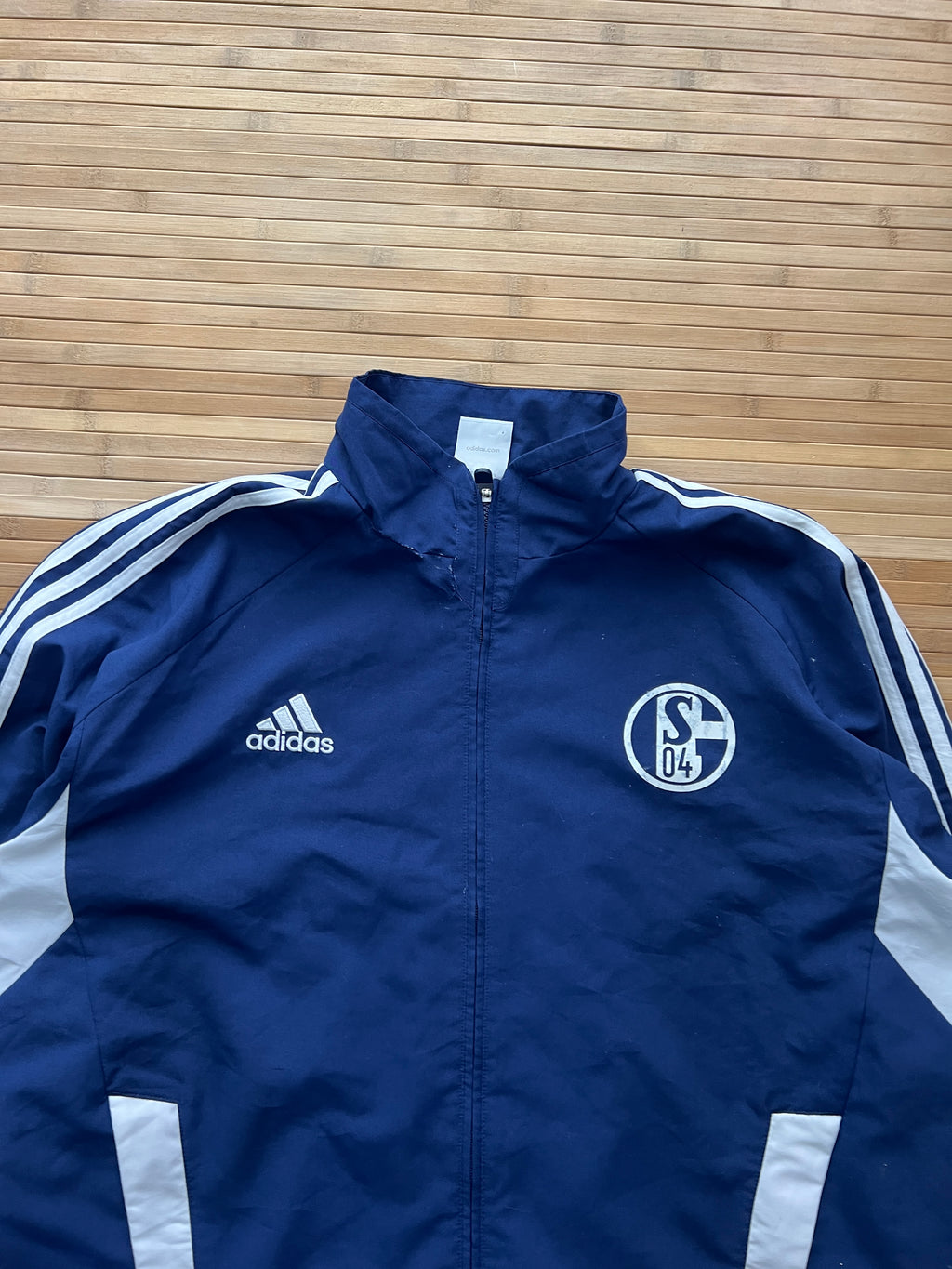 Adidas Shalke Zip Up (XL)
