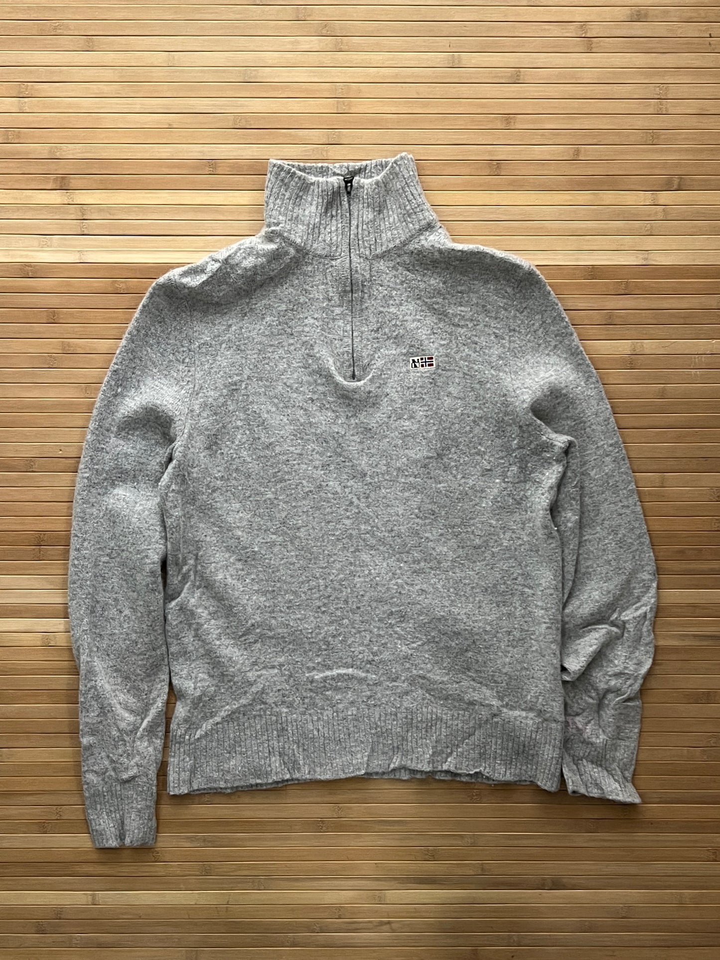 Napapijri 1/4 Zip Up Knitwear (S)