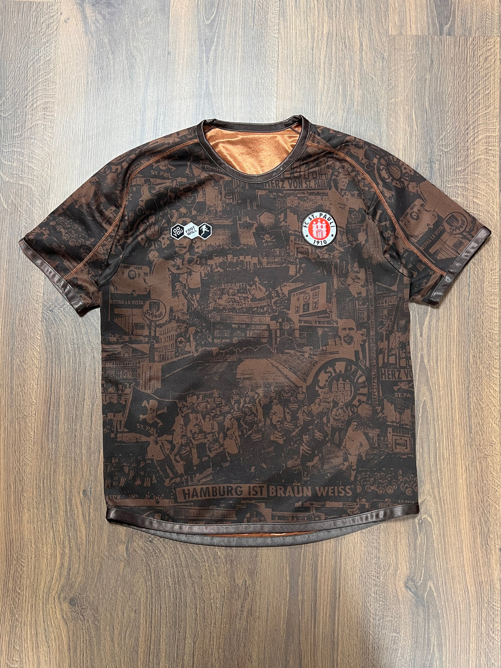 2010/11 St Pauli Reversible home Jersey (M)