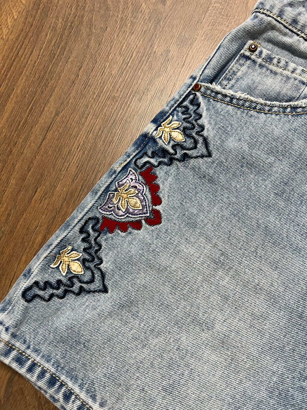 Desigual Western denim skirt🙋‍♀️ (30)