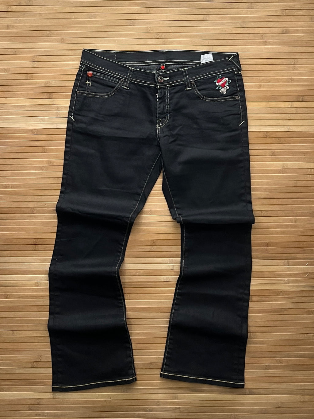 Evisu X Puma Womens Flared Pants (34x30)