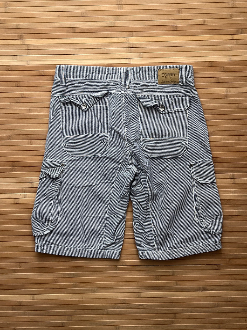 Espirit Striped Cargo Shorts(34)