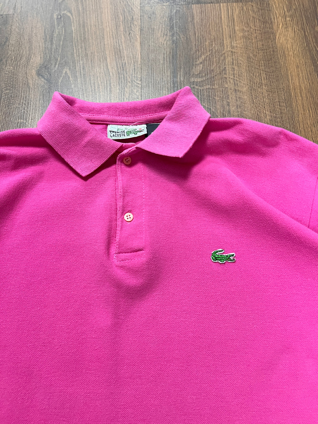 La coste Pink Polo Tshirt(M)