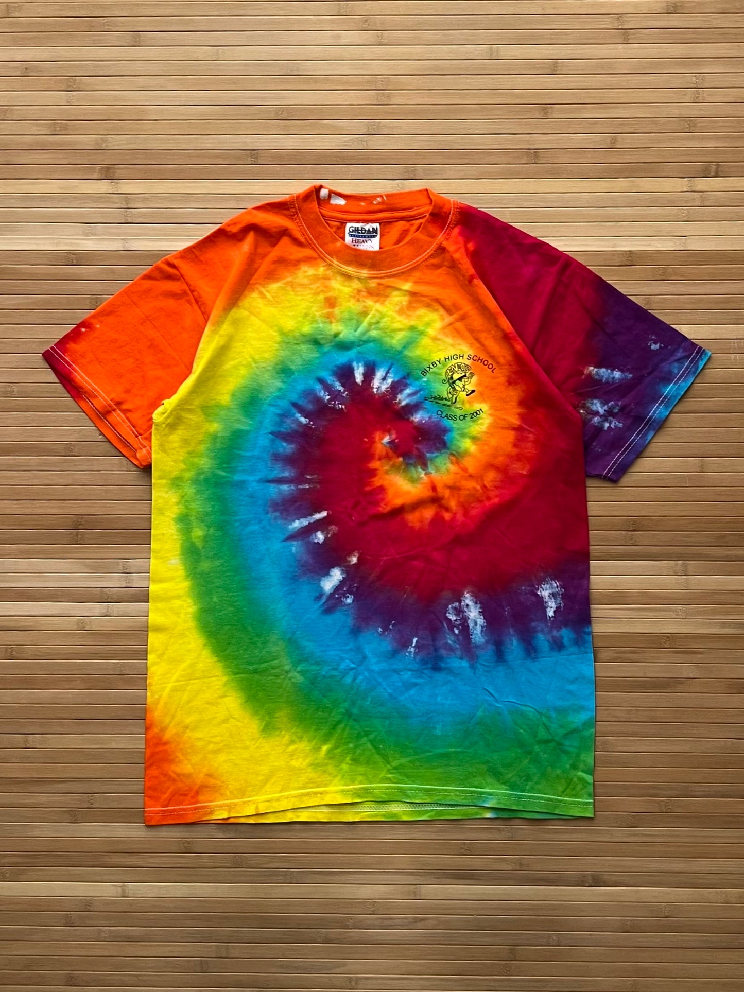 Bixby Highschool 2001 Tie Dye T-Shirt (M)