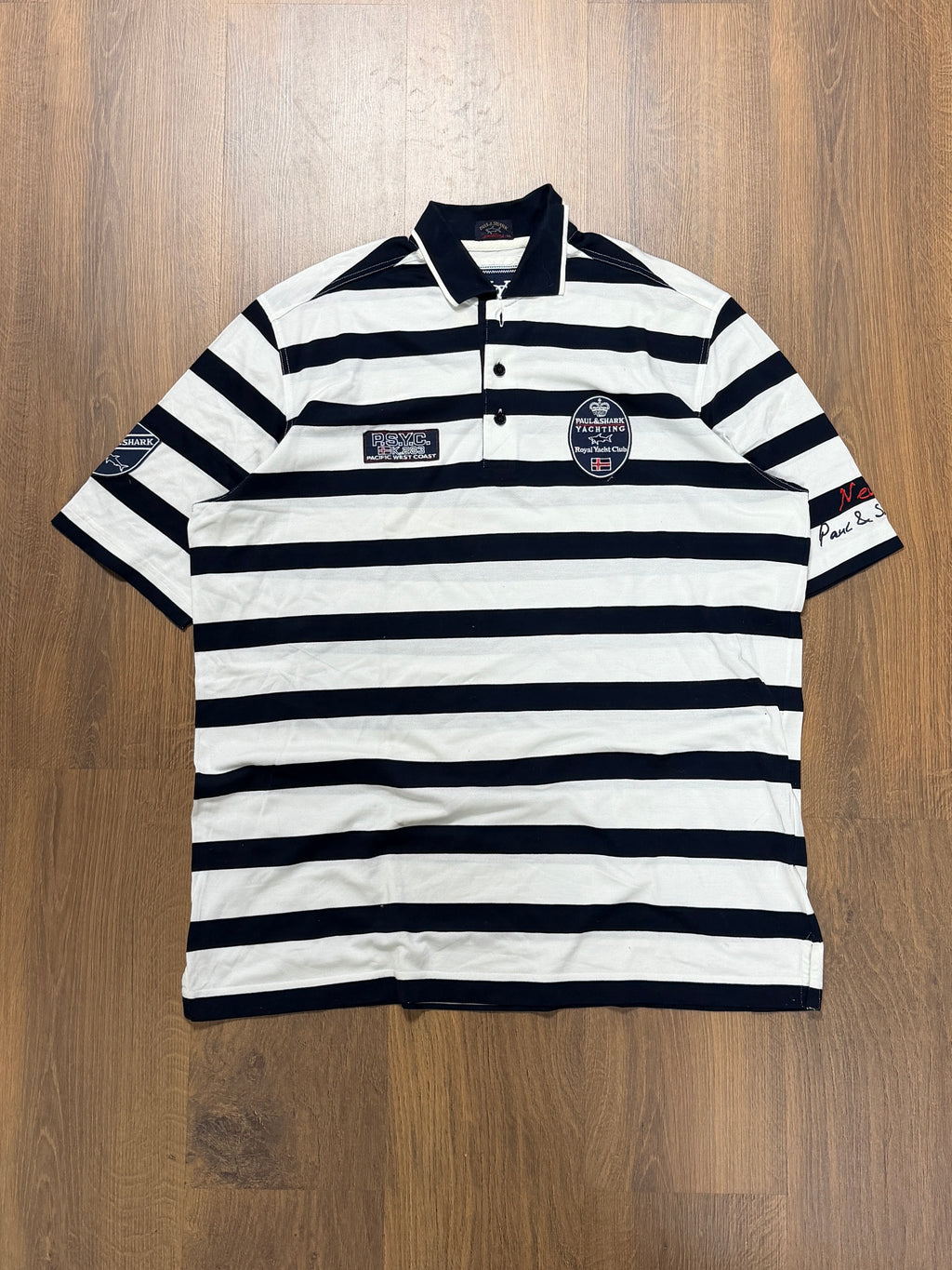 Paul & Shark Striped Polo (2XL)