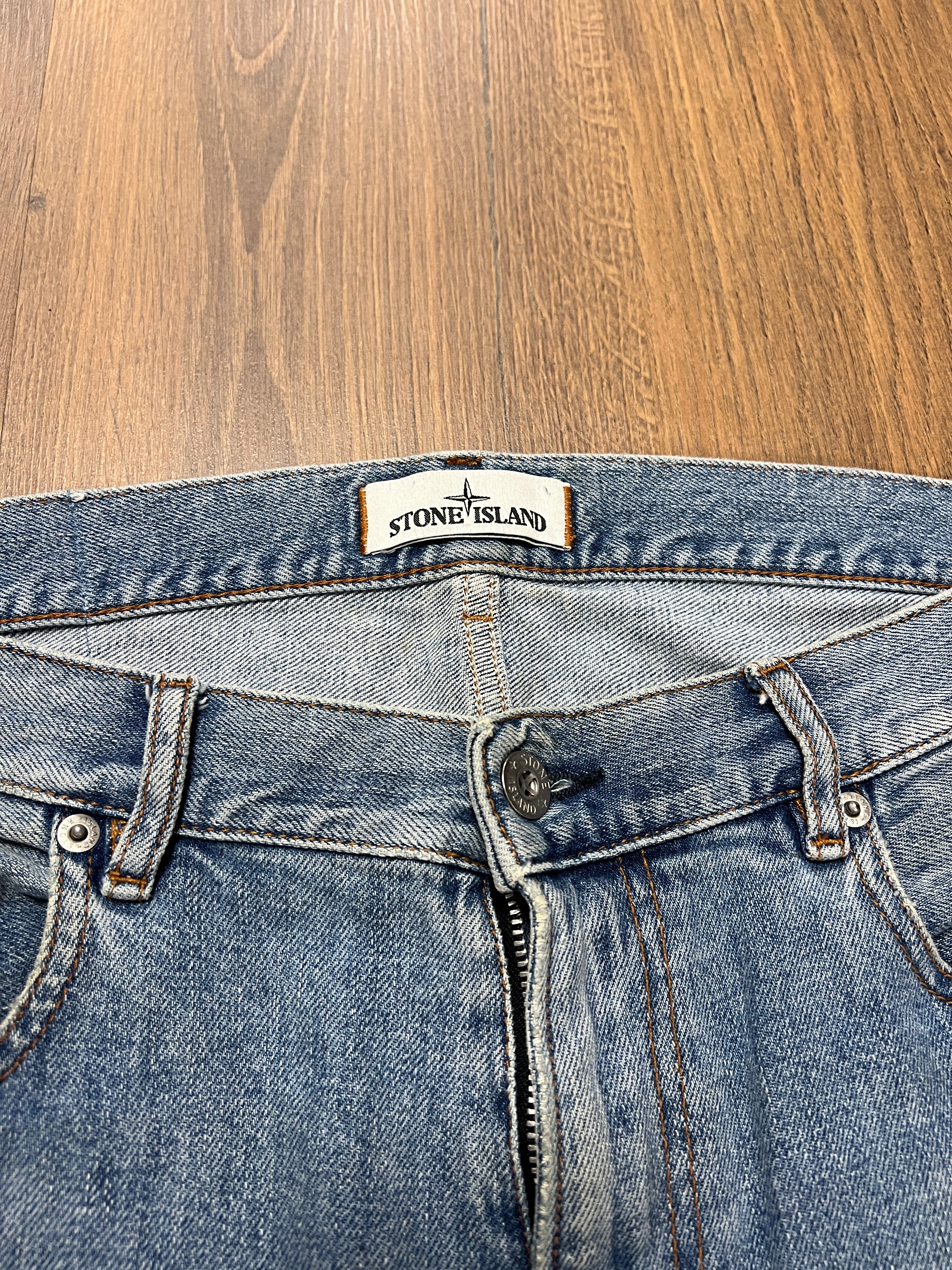 Stone Island Baby Blue Jeans (32x32)