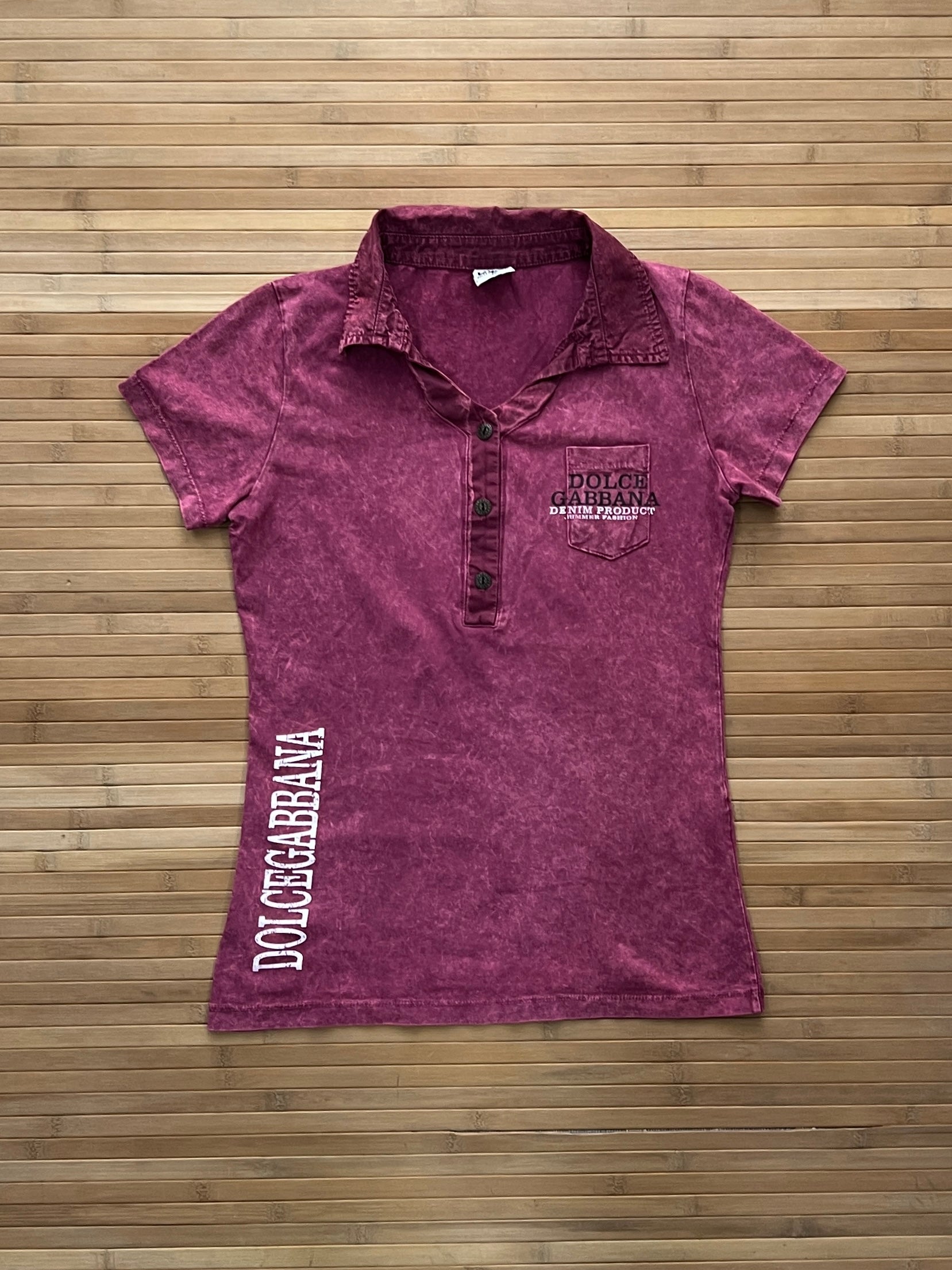Dolce Gabbana y2K polo Tshirt 🙋‍♀️(S)