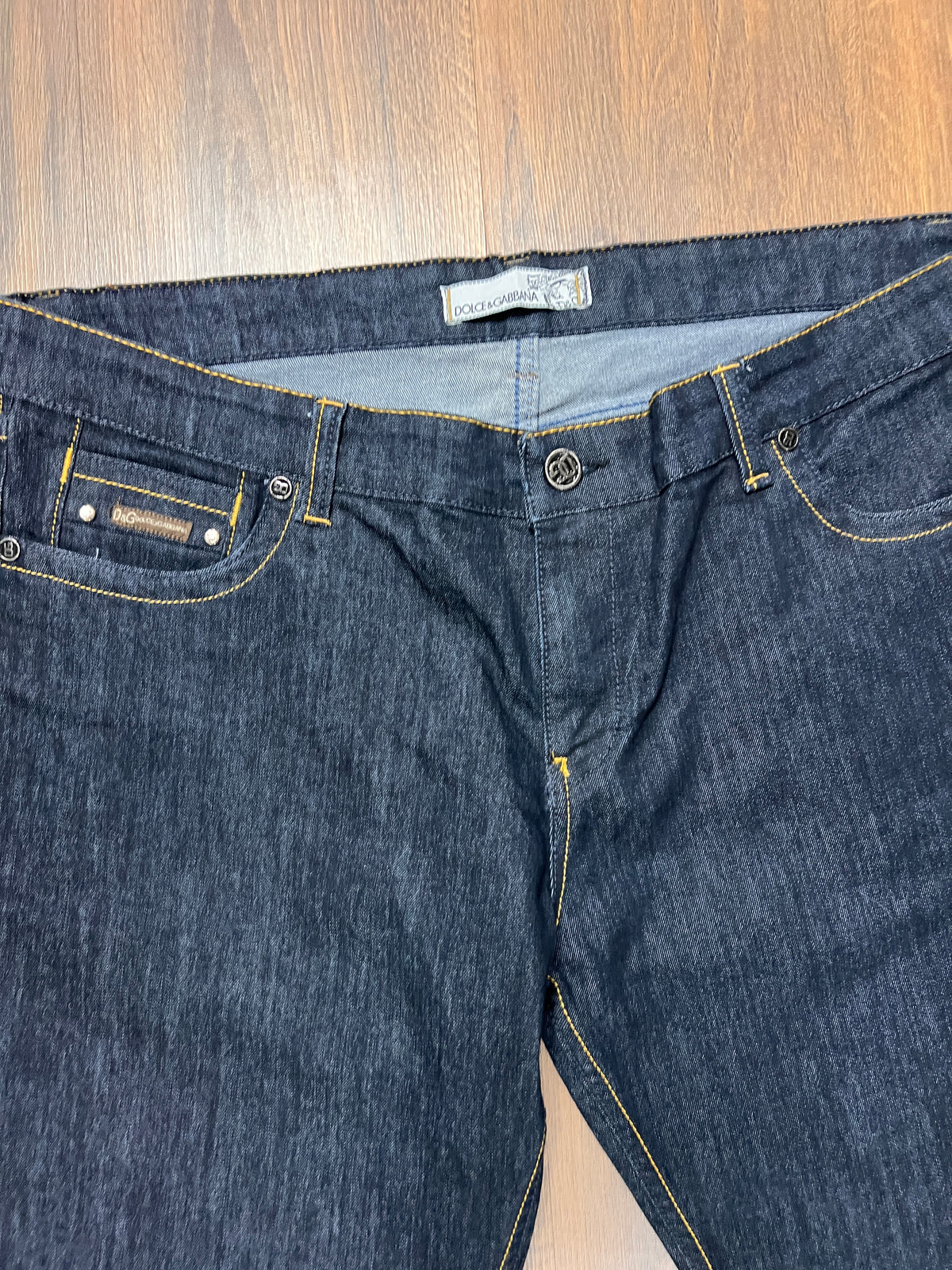 Dolce Gabbana Raw Denim Jeans (38x34)