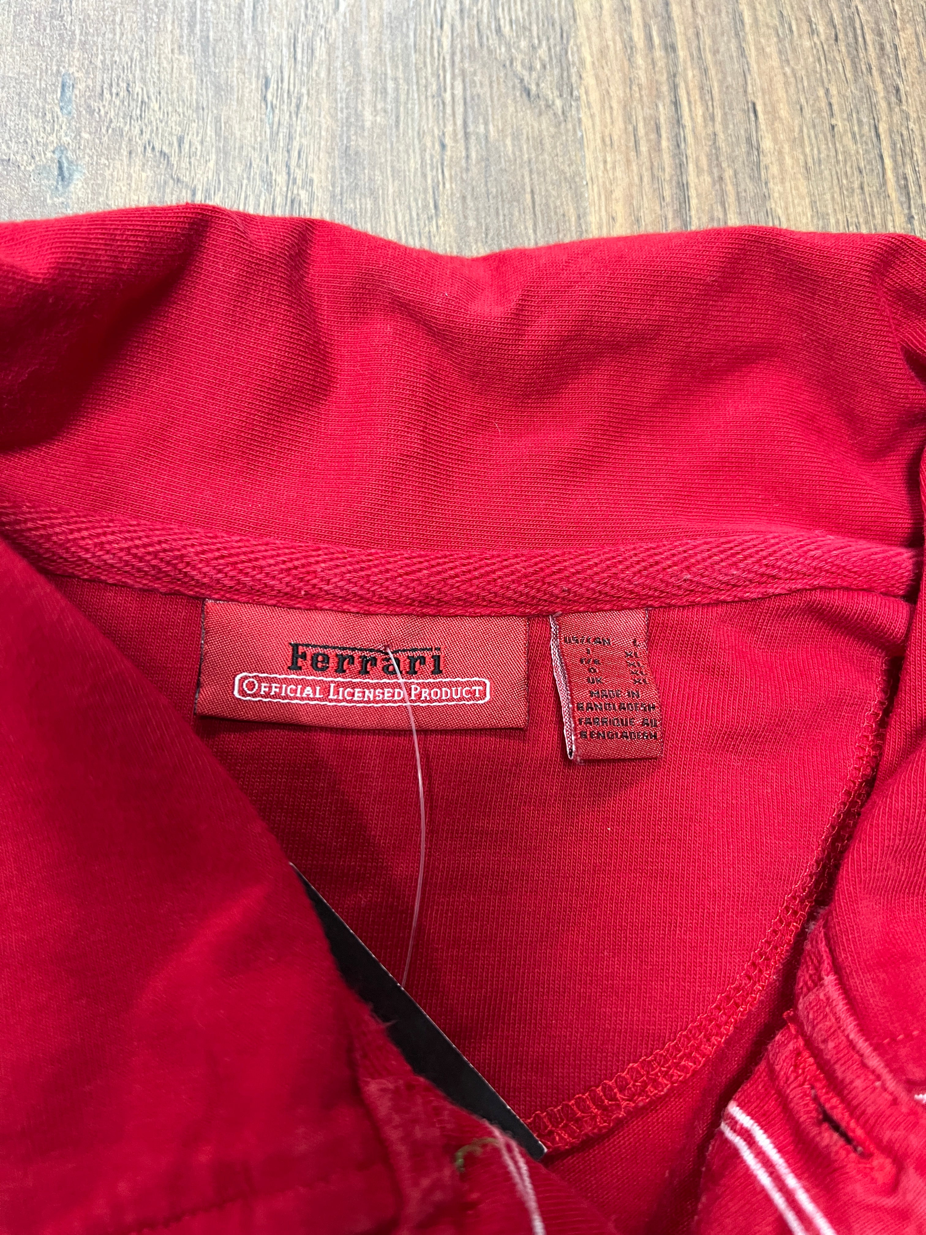 Ferrari Striped Polo (L)