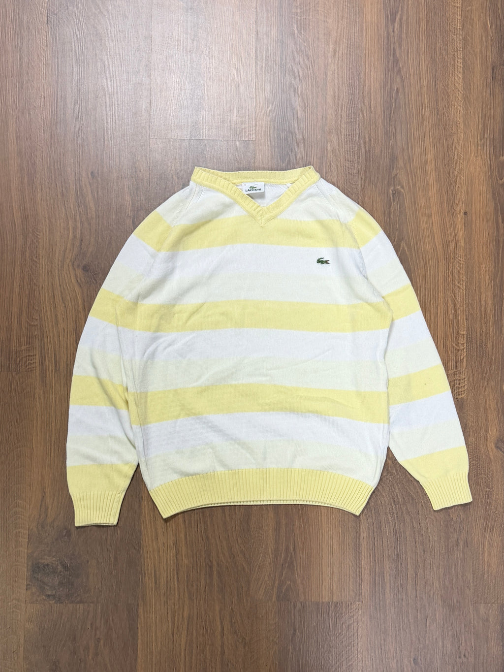 Lacoste striped Knit(M)