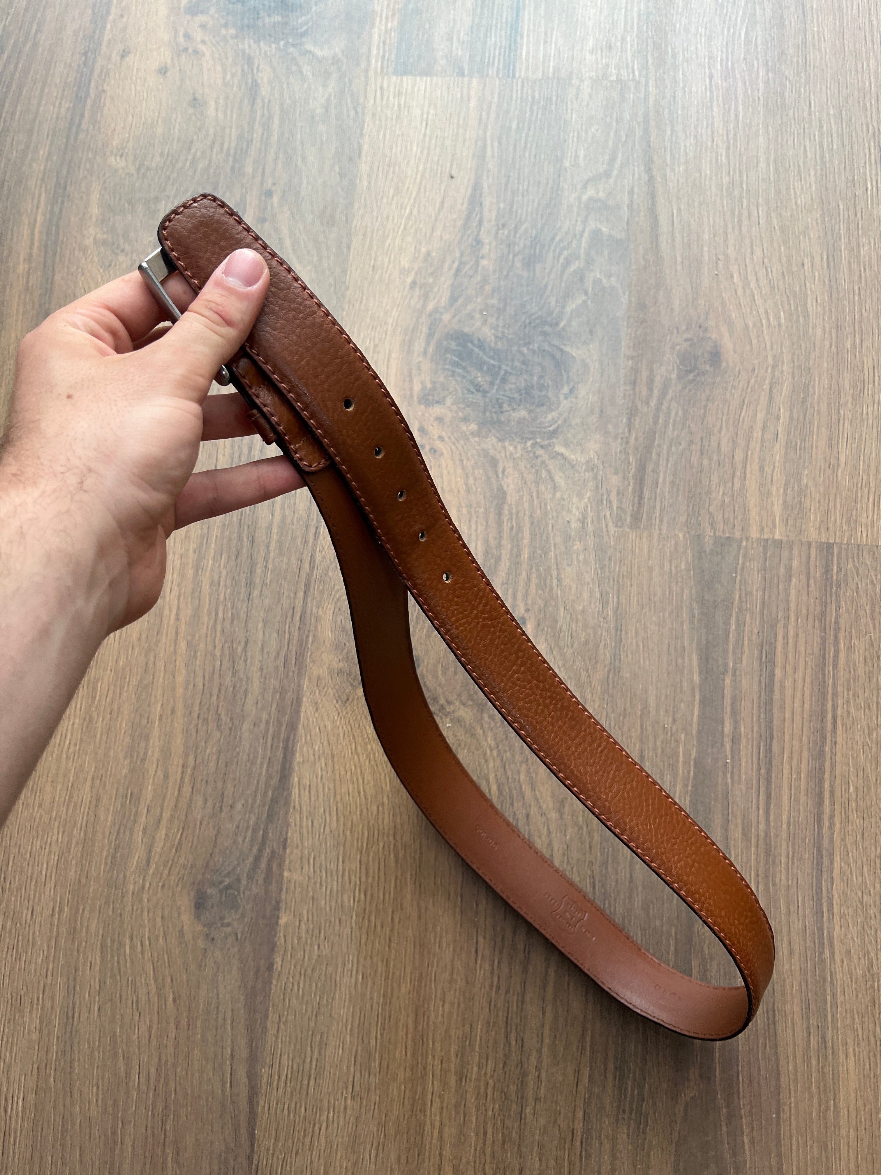 Brown Leather Belt (32)