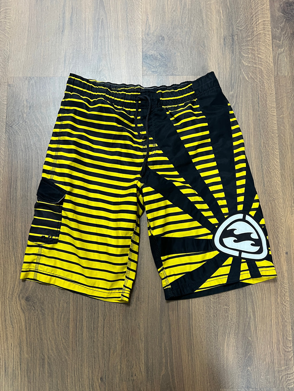 Billabong andy irons sunrise black/yellow boardshorts (M/L)