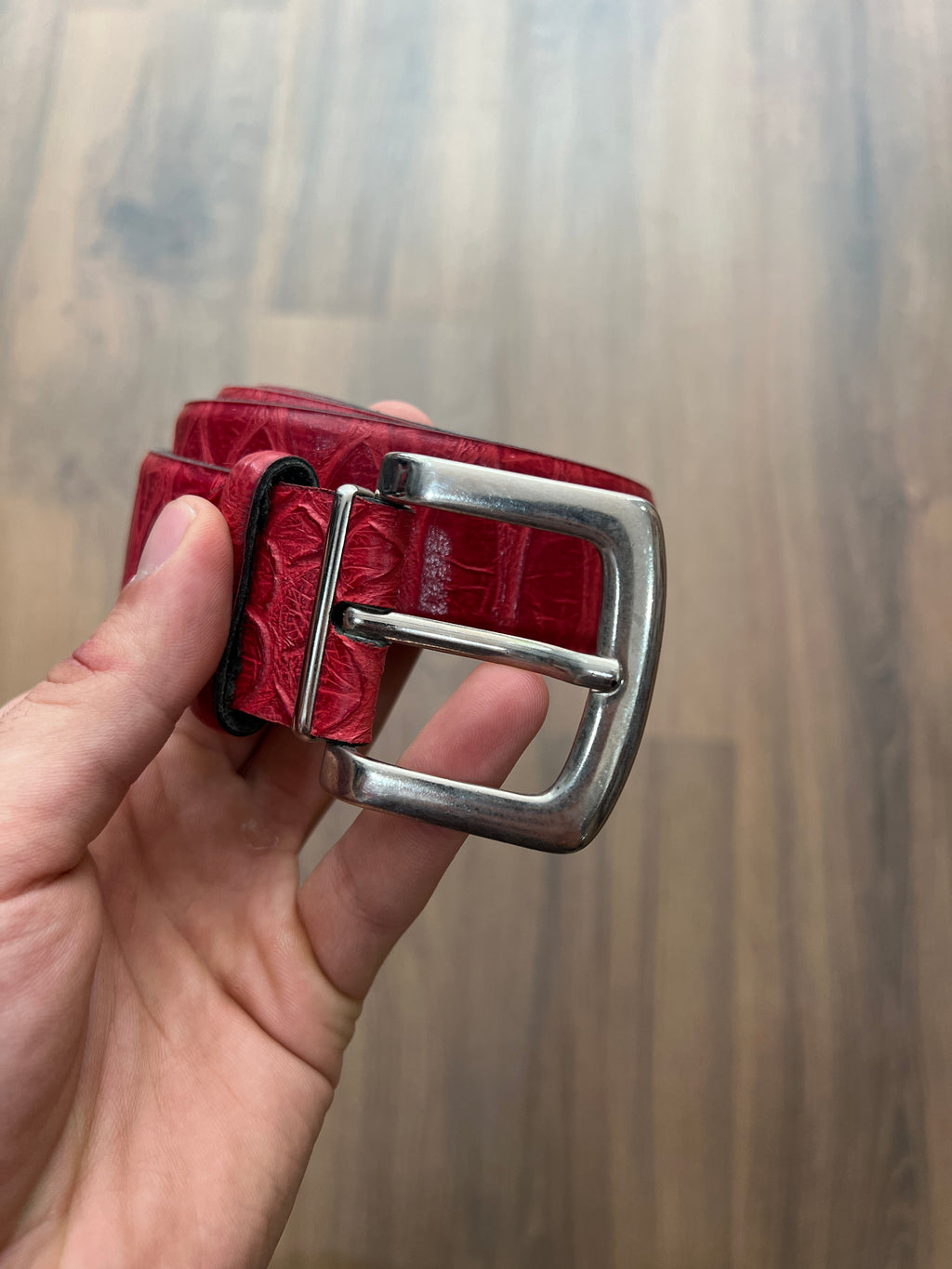 Anaconda Snake Skin Belt (34)
