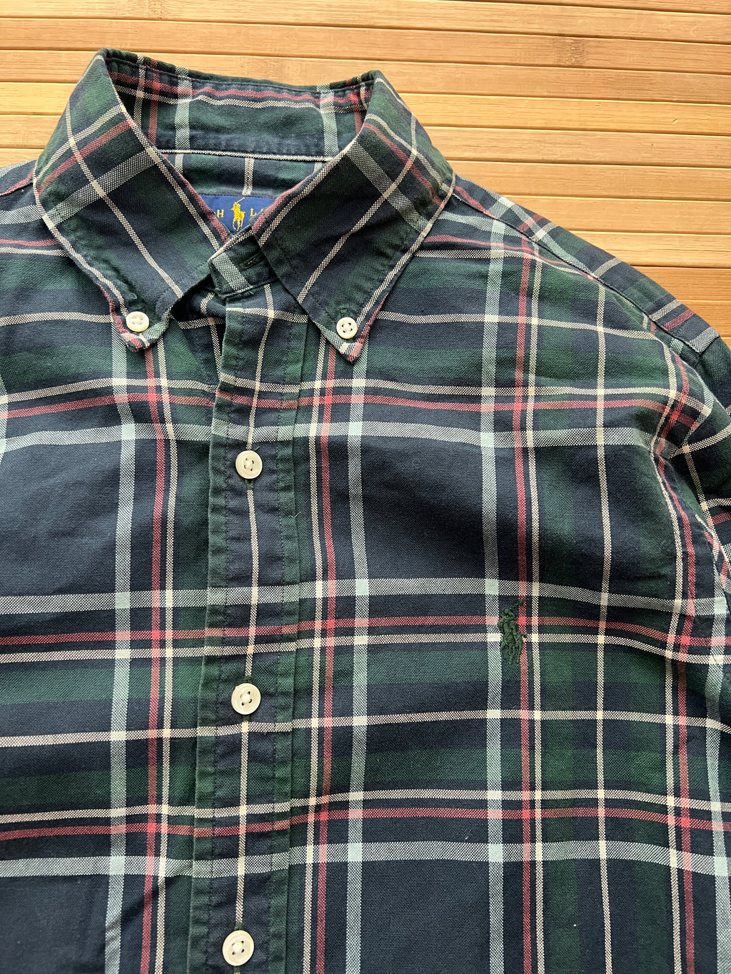 Polo Plaid Shirt (S)