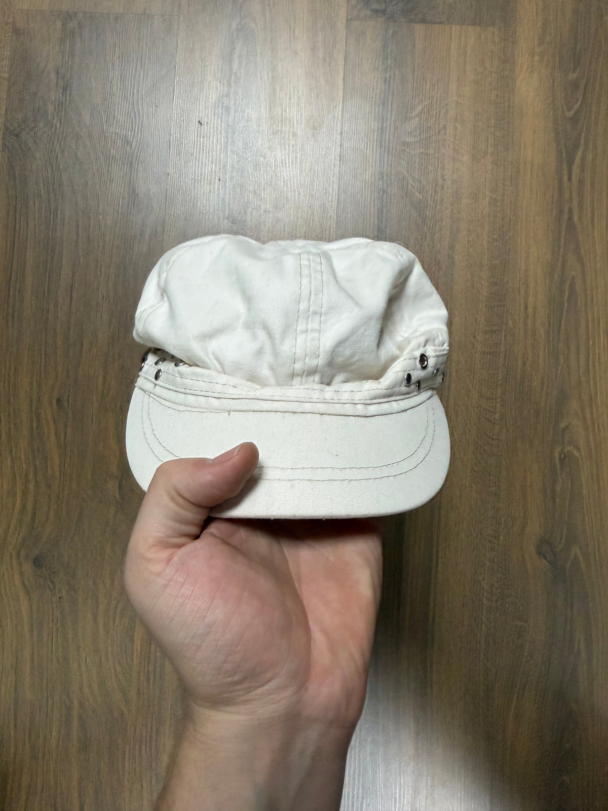 White Cadet Hat 🙋‍♀️
