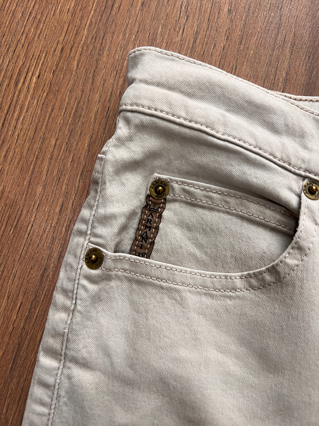 Armani Beige Jorts (28)