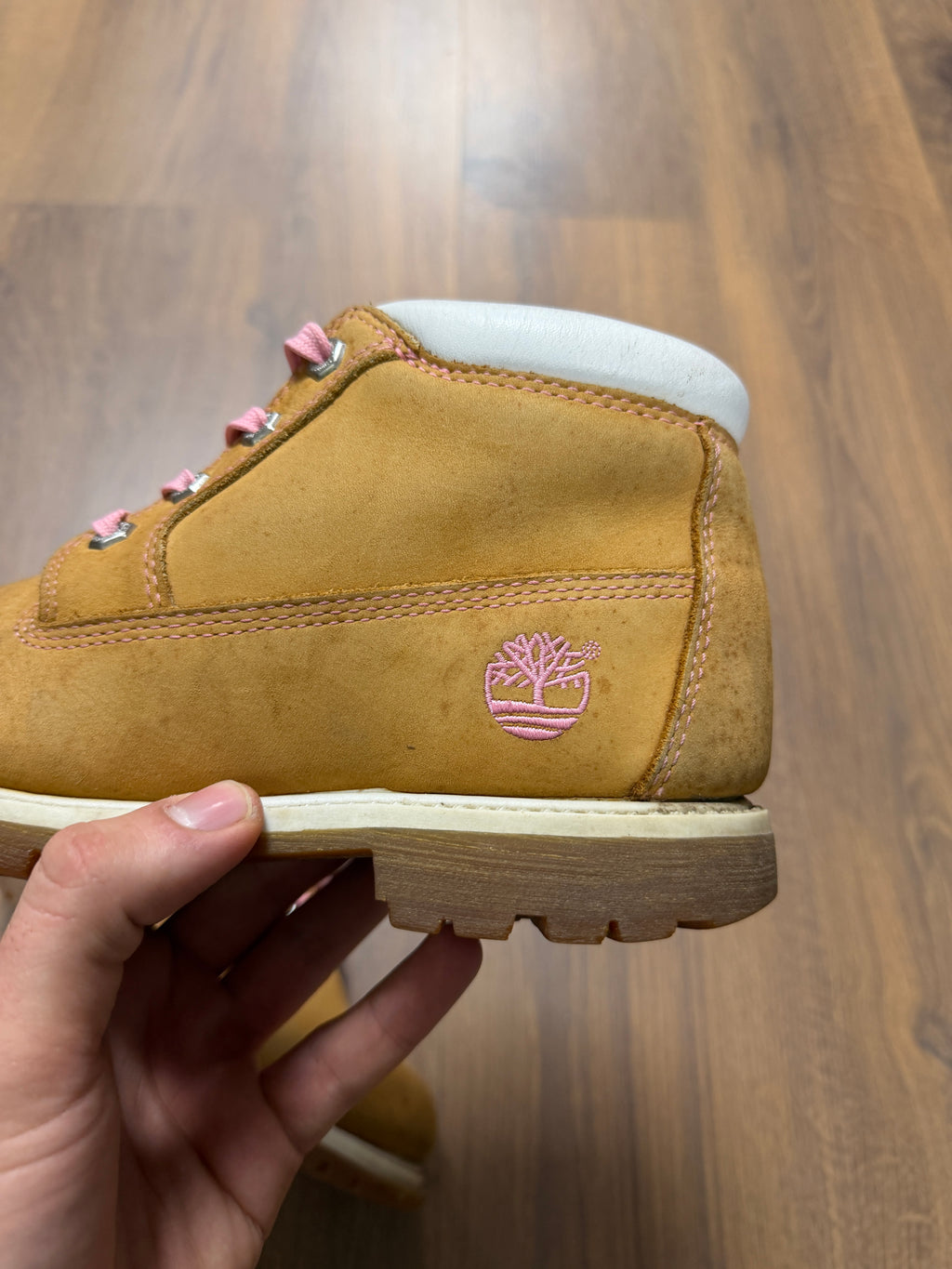 Timberland Pink Laces (39)