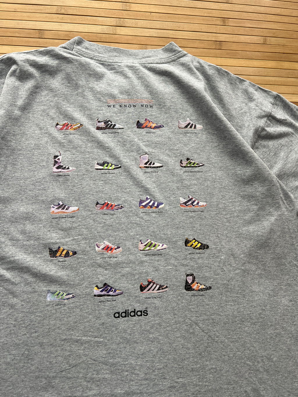 Adidas 90s All Shoes back then Tshirt (L)
