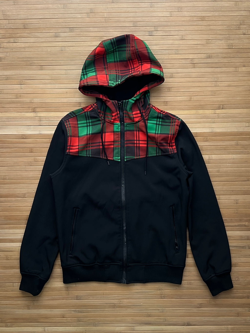 Fishbone Zip Up Hoodie (M)