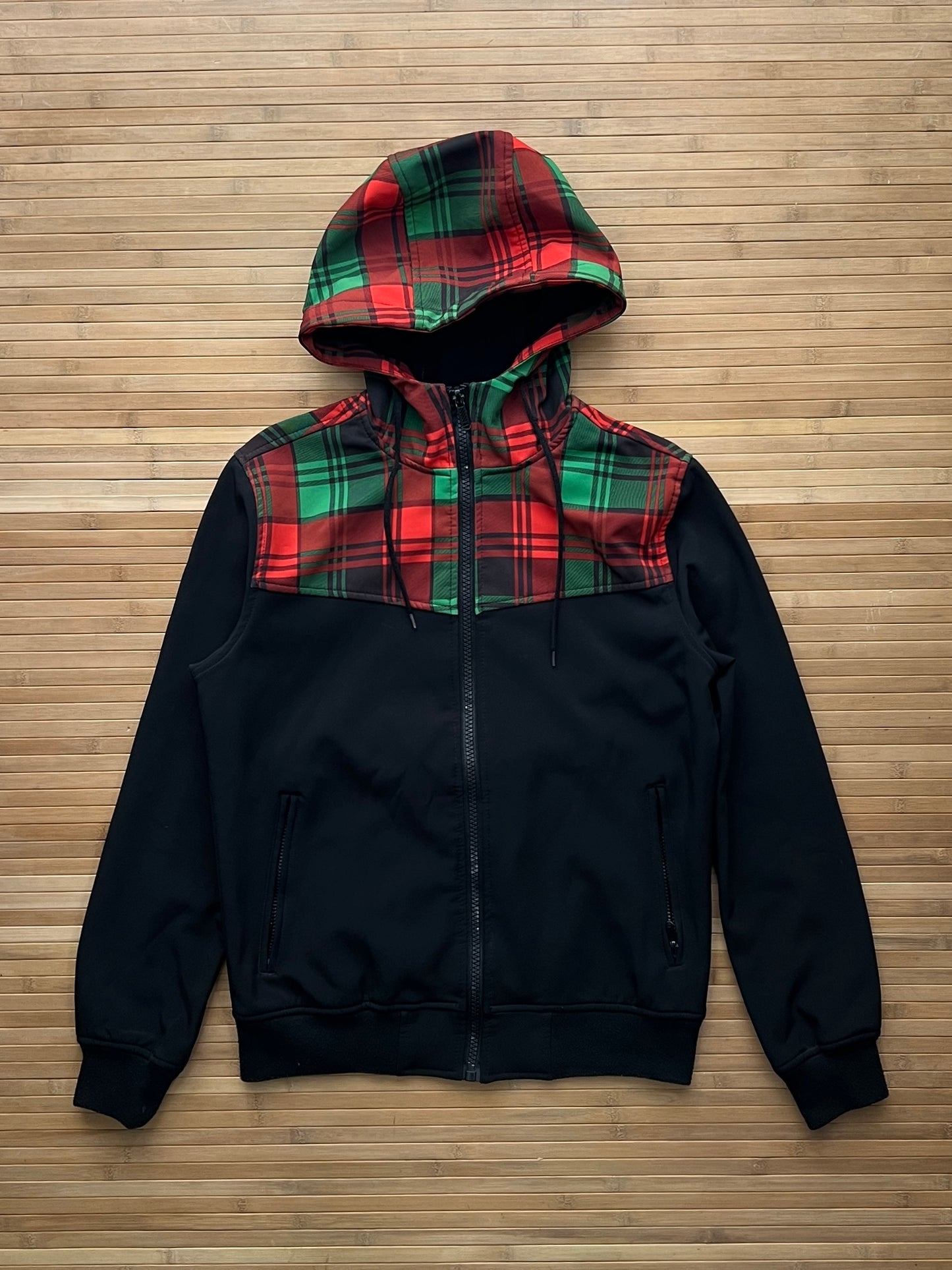 Fishbone Zip Up Hoodie (M)