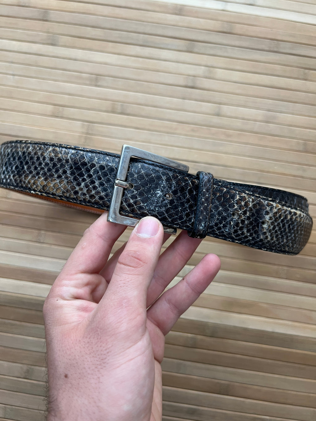 Python Skin Belt (30)
