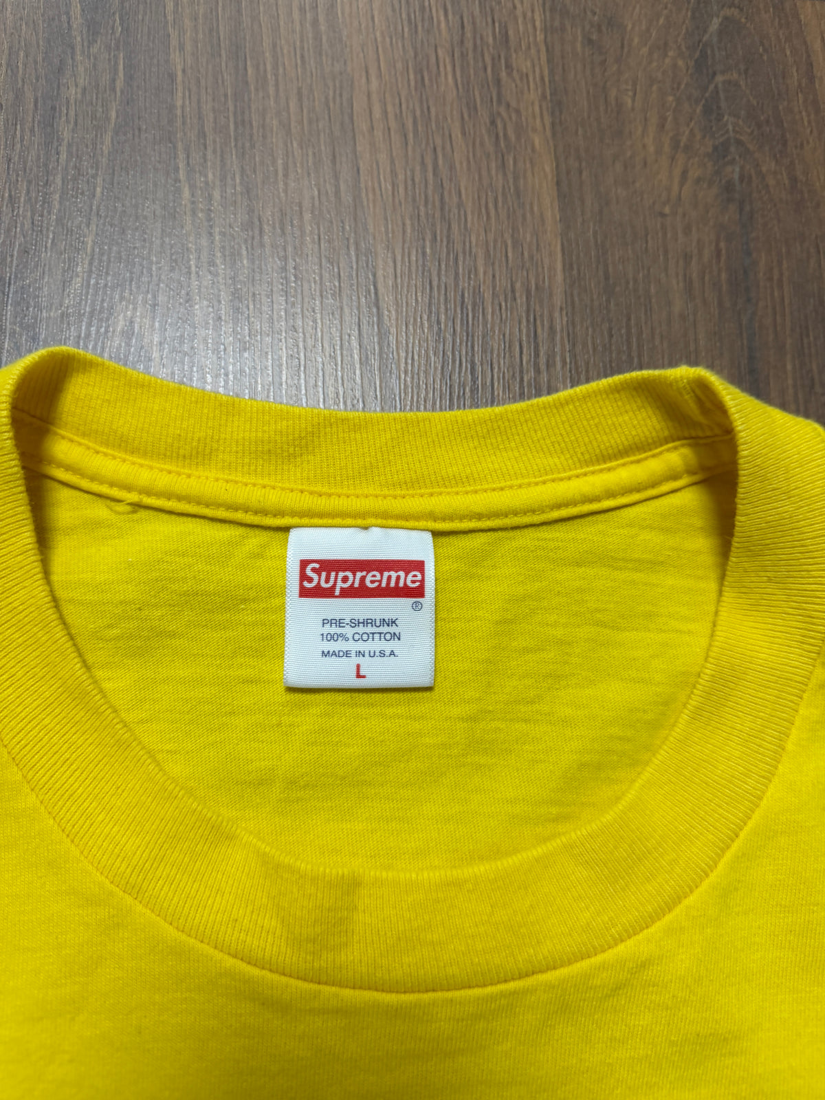 Supreme Yellow Bed monster Tshirt ( XL)