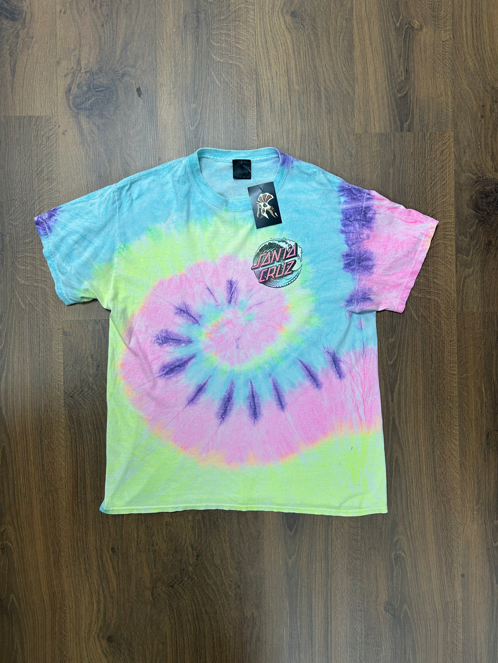 Santa Cruz Tie Dye Tshirt (L)