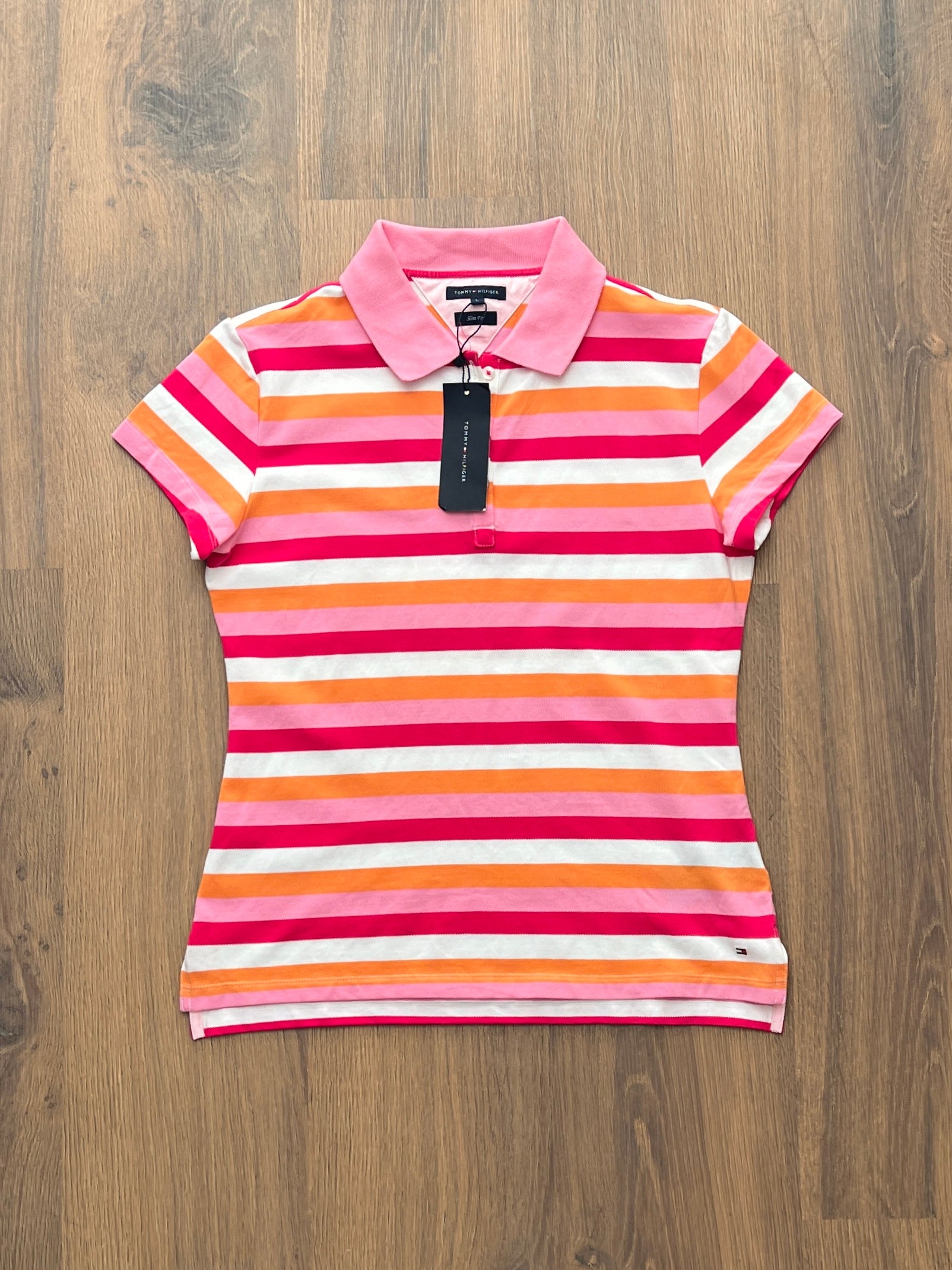 Brand New Tommy  Striped Tshirt 🙋‍♀️(S)