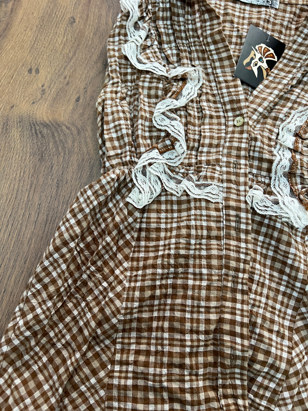 Ystais Plaid Top 🙋‍♀️ (S)