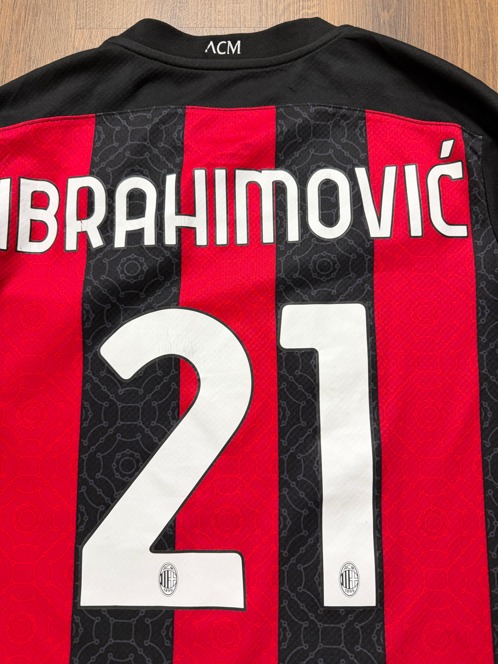 Milan 2020/21 Ibrahimovic Home Jersey (XS)