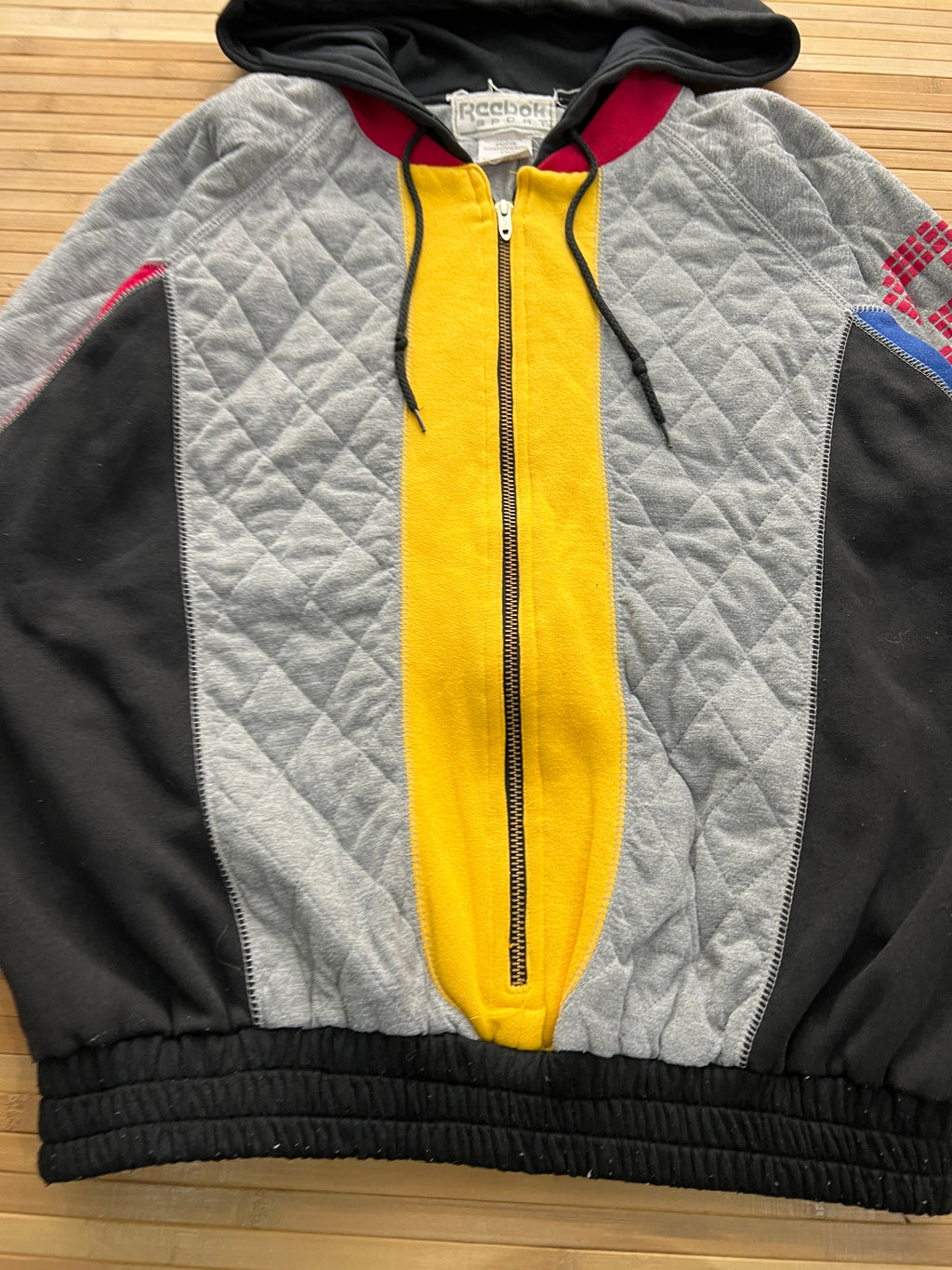 Reebok Vintage Zip Up Hoodie (M)