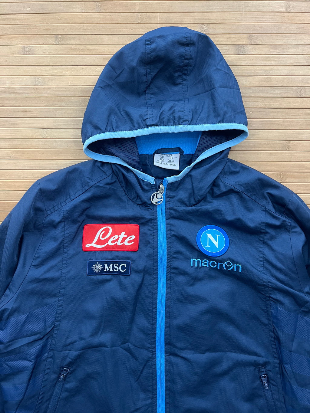 Napoli Macron Zip Up Hoodie (S)