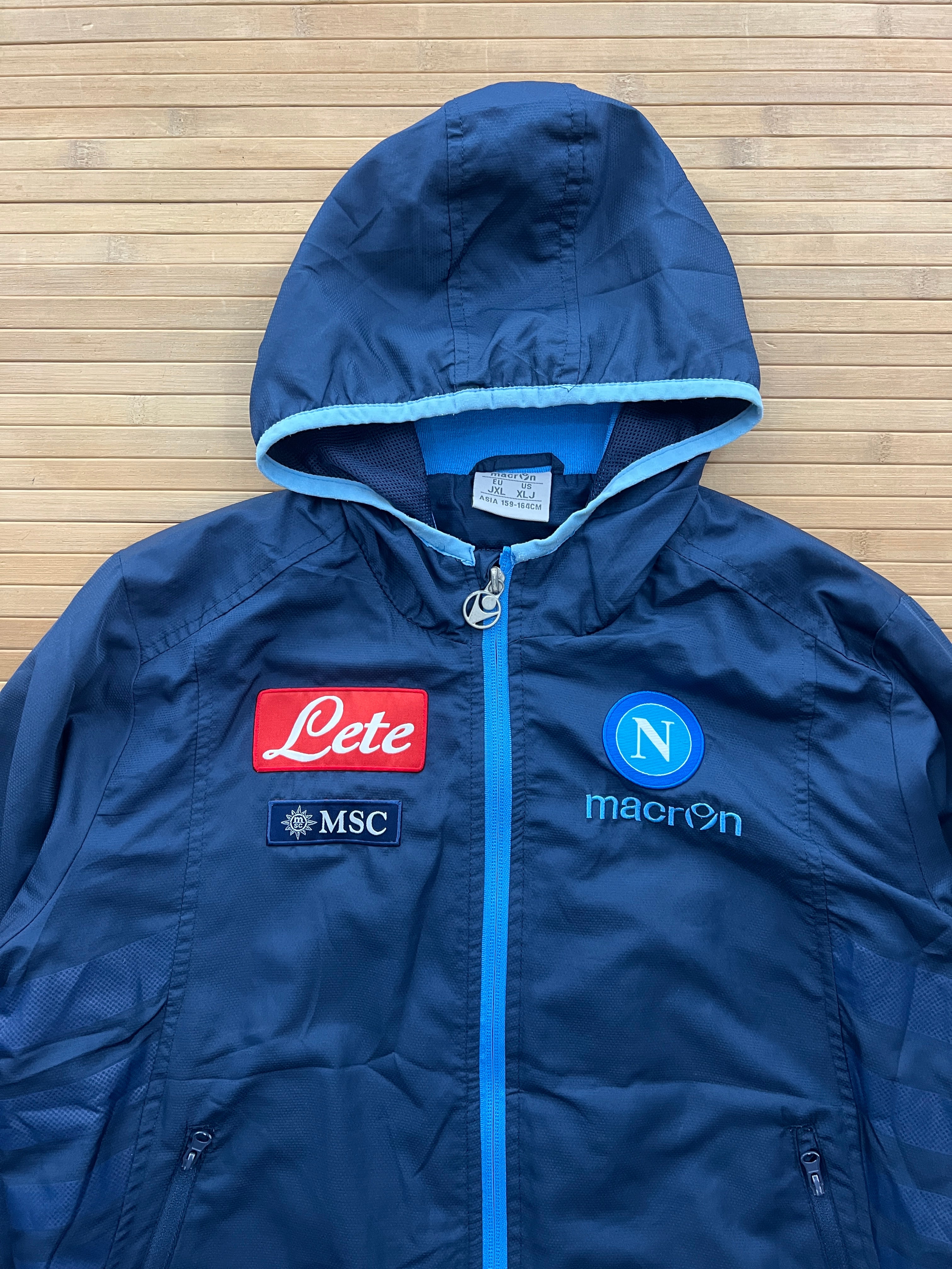 Napoli Macron Zip Up Hoodie (S)