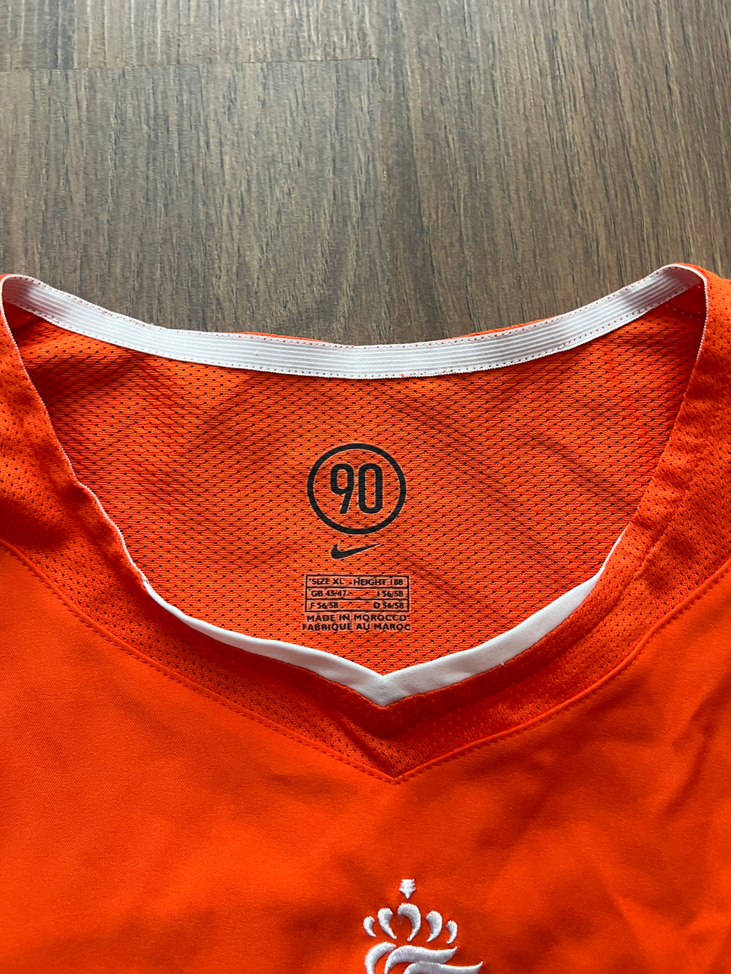 Netherlands 2004/06 Home Jersey (XL)