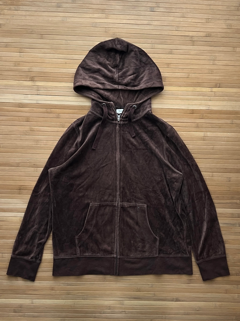 Brown Zip Up Hoodie 🙋‍♀️ (L)