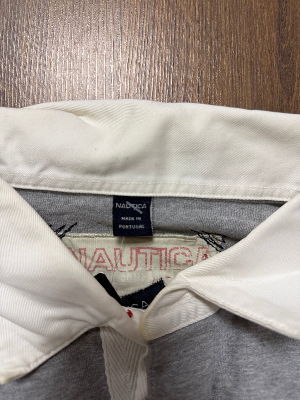 Vintage Nautica Polo Long Sleeve(L)