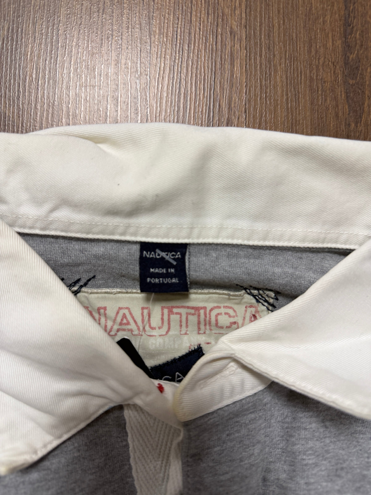 Vintage Nautica Polo Long Sleeve(L)