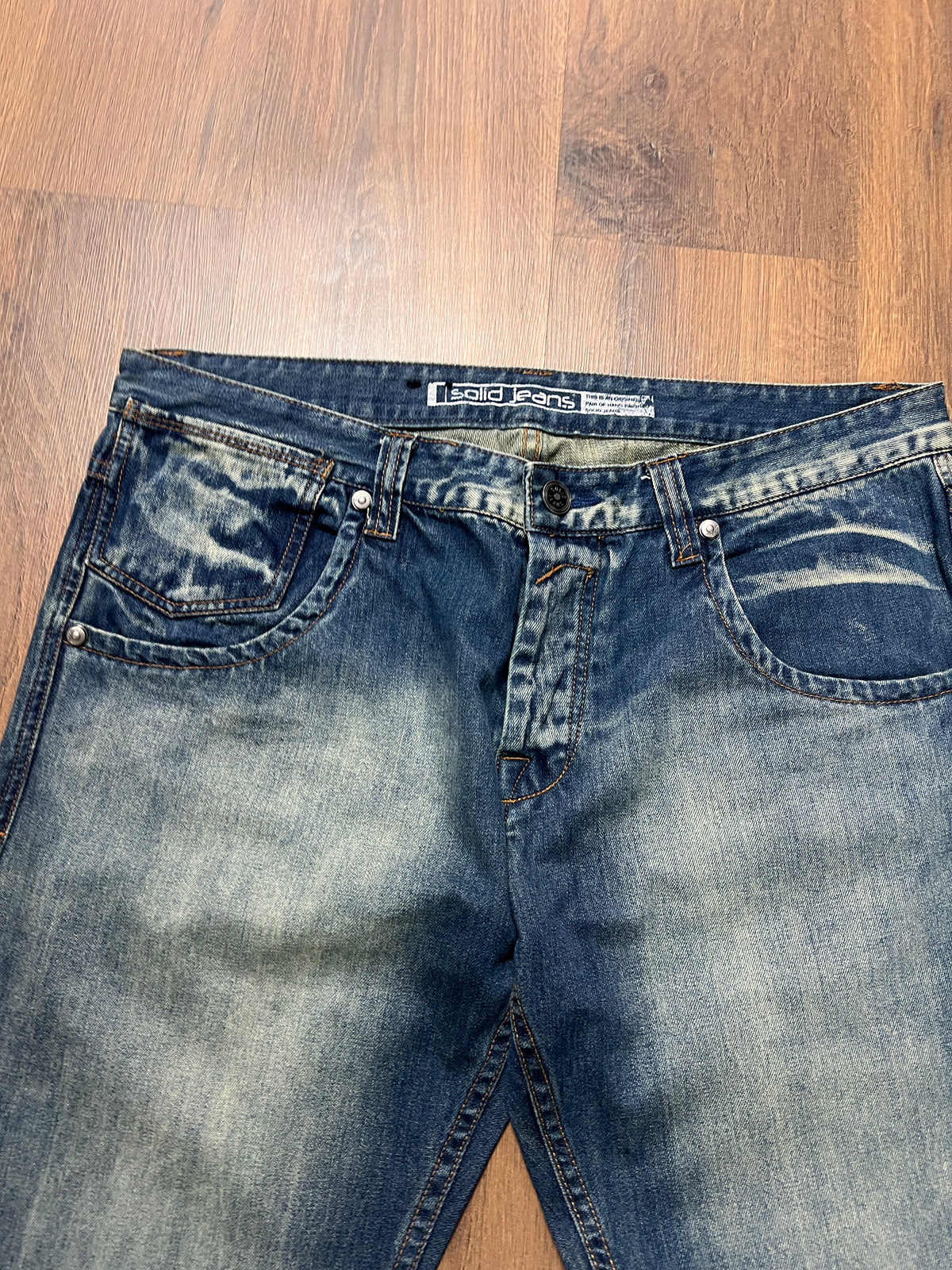 Solid Mudwash Jeans (38x34)