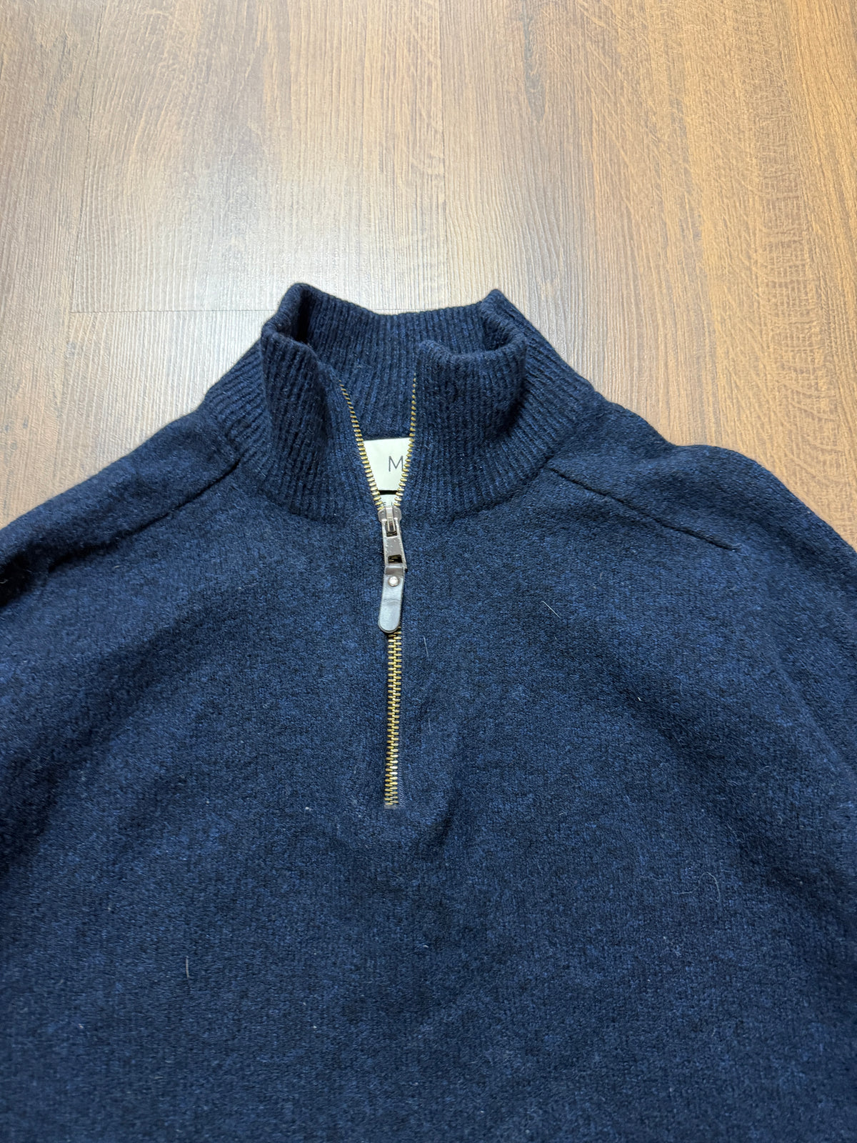 MS Navy Qaurter Zip (S)