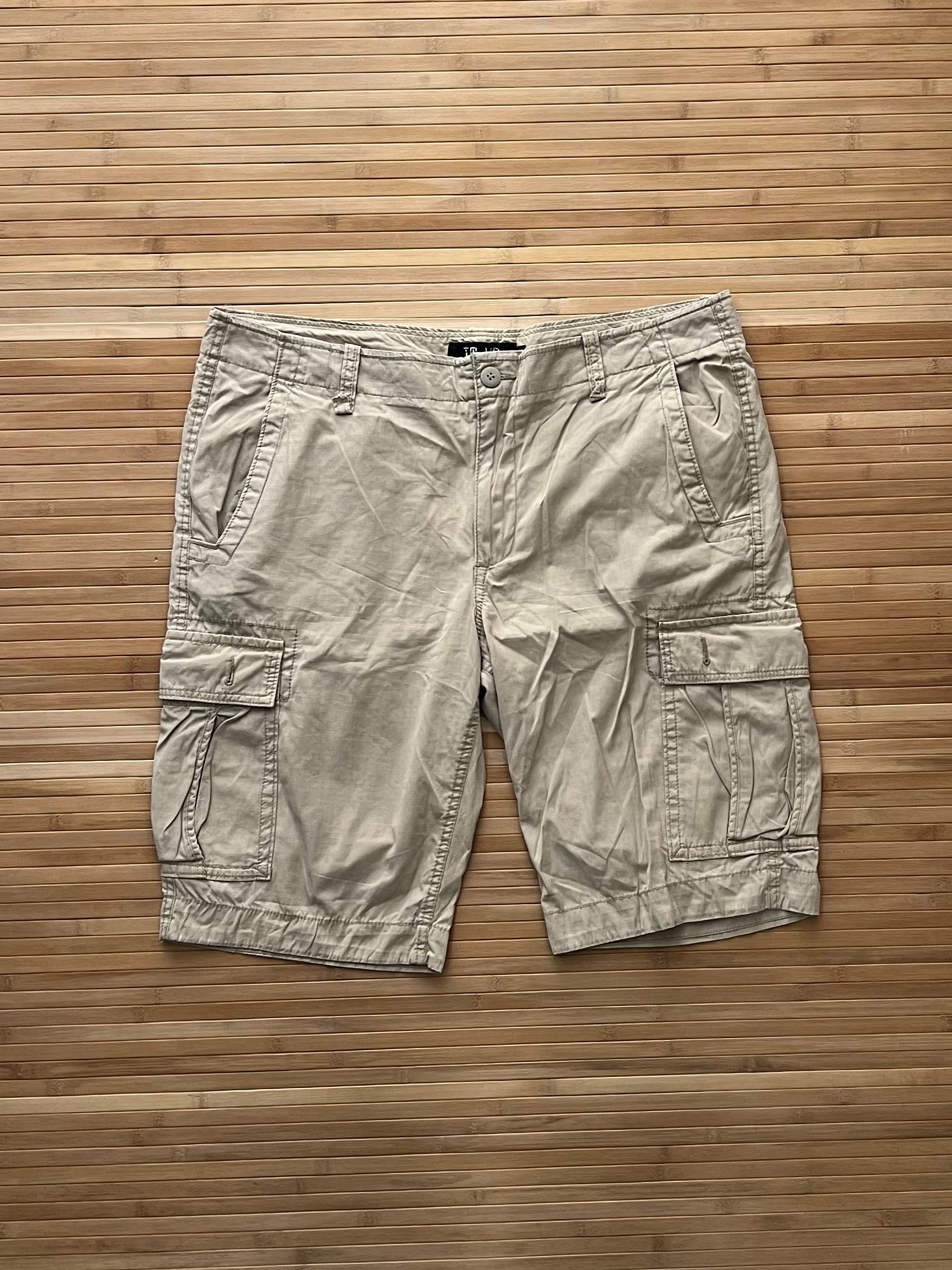 Team up Beige Cargo Shorts (40)