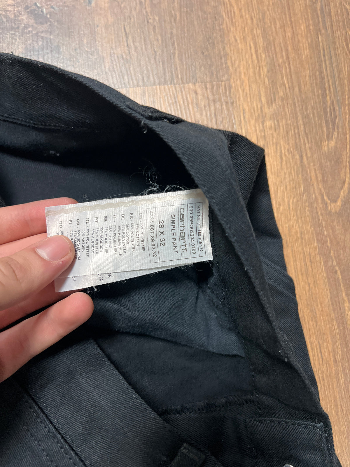 Carhartt Black Jeans (30x30)