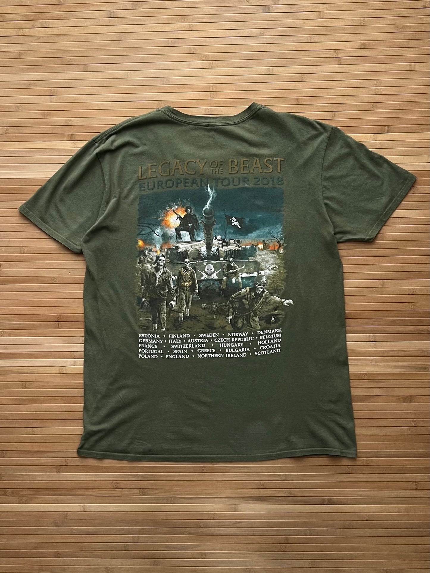 Iron Maiden 2018 Tour Tee (XL)