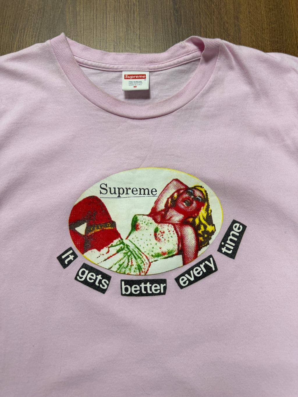 Supreme Its Gets Better Tshirt(L)