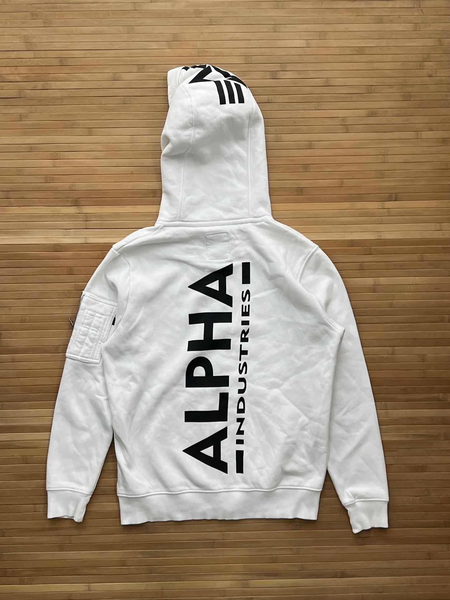 Alpha Industrie Zip Up Hoodie (M)