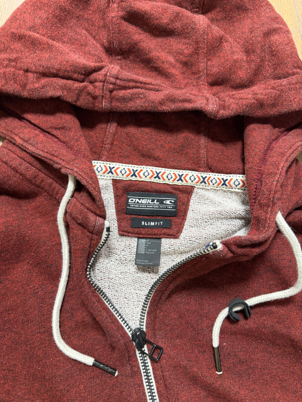 O’Neill Zip Up Hoodie (M)